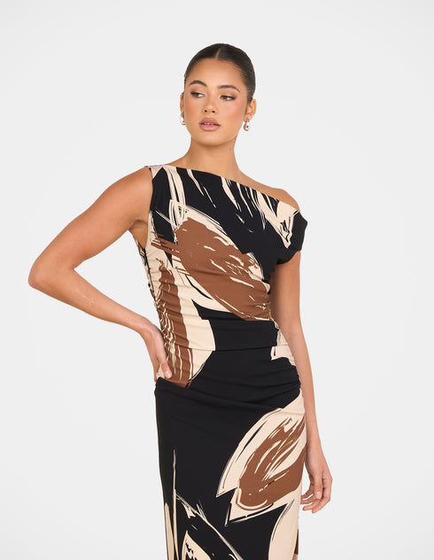 Quai One Shoulder Dress